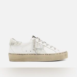NWT ShuShop Pixie Platform White Pony Star Sneakers - 8